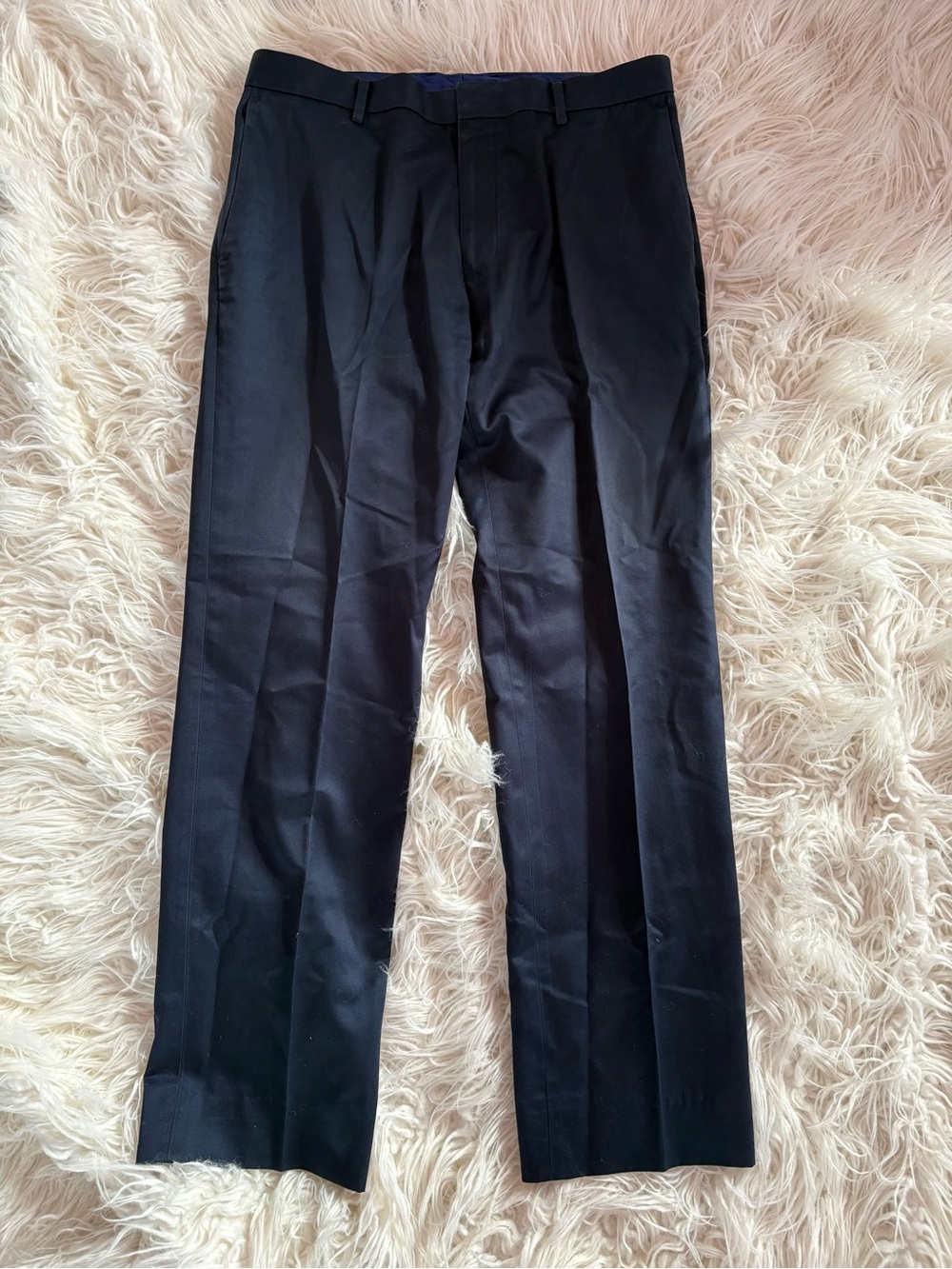 Banana Republic Tailored Slim Non-Iron Dress Pants Navy 32x32 Men’s